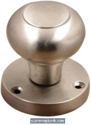 Malta Mortice Knob Satin Nickel